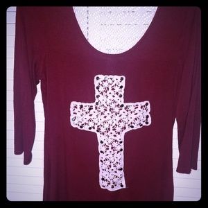 L.A. Teez top size M